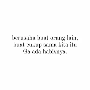 berusaha untuk bisa menerima diri