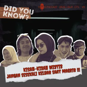 Kisah-kisah mistis. Jangan sesekali keluar saat magrib