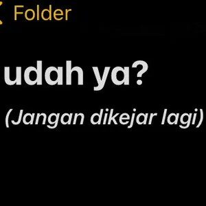 udah yah?