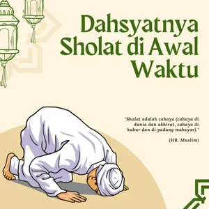 Dahsyatnya Sholat Di Awal Waktu