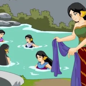 Legenda awang sukma dan telaga bidadari