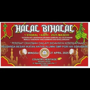 Acara halal bihalal 2025 