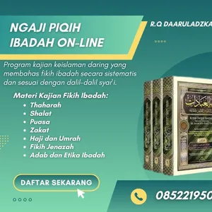 Ngaji Piqih Ibadah Online