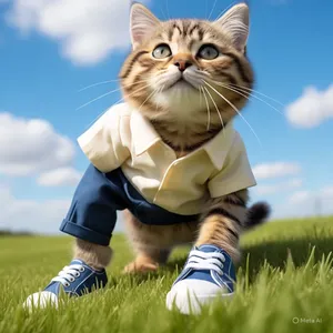 Kucing lucu yang bicara