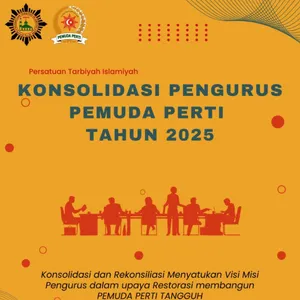 Konsolidasi Pengurus Pemuda Perti