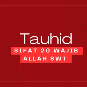 Sifat 20 wajib Allah SWT 