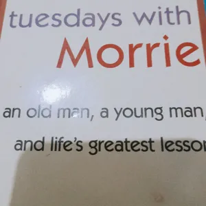The book recently i've read (Tuesday with Morrie)