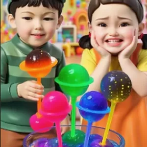 Squid Game AI Edible Slime ASMR  #squidgame #squidgame2 #ai #asmr #cartoon