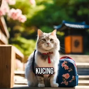 Avil sikucing samurai