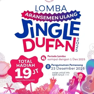 Bikin aransemen ulang jingle Dufan. Paling unik dan catchy.