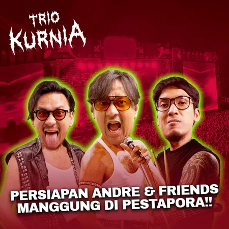 Persiapan Andre & Friends Manggung Di Pestapora!! (Video Cuplikan Episode 66)
