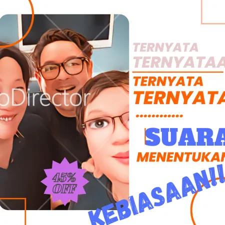 ternyata suara seseorang itu menentukan K E B I A S A A N