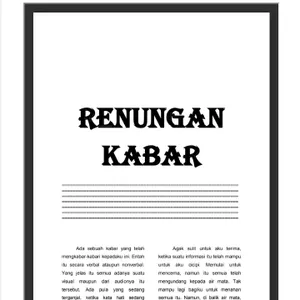 42. " Renungan Kabar "