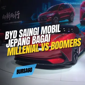 BYD Jelajahi Pasar Mobil RI, Jepang Mulai Ketar-ketir