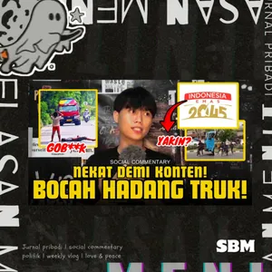 BOCAH TABRAK TRUK!