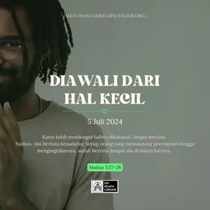 DIAWALI DARI HAL KECIL