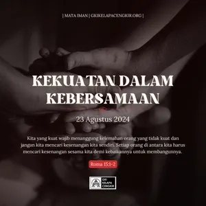 KEKUATAN DALAM KEBERSAMAAN