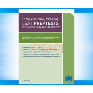 Read [pdf] 10 New Actual  Official LSAT PrepTests with Comparative Reading (PrepTests 52â€“61) [READ] KINDLE PDF EBOOK EPUB By Law School Admission Council