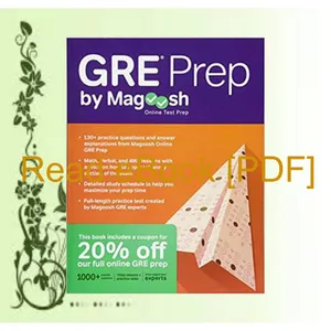 [READ EBOOK] GRE Prep by Magoosh EBOOK pdf By Magoosh