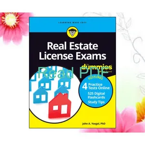 Free Reading Real Estate License Exams For Dummies Book + 4 Practice Exams + 525 Flashcards Online [PDF mobi ePub] By John A. Yoegel