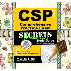 READ PDF CSP Comprehensive Practice Exam Secrets Study Guide CSP Test Review for the Certified Safety Professional Exam (Mometrix Secrets Study Guides) READ NOW By Mometrix Test Preparation