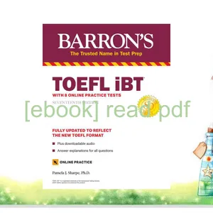 Download Read TOEFL iBT with 8 Online Practice Tests (Barron's Test Prep) EBOOK pdf By Pamela J. Sharpe