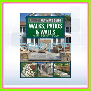 (Kindle) Read Ultimate Guide Walks  Walls &amp; Patios  Updated 2nd Edition Plan  Design  Build (Creative Homeowner) Step-by-Step DIY Instructions with 500 Photos - Brick  Mortar  Concrete  Flagstone  and Tile READ PDF EBOOK By Mark Wolfe