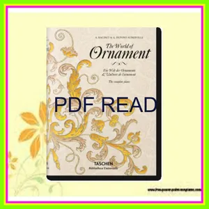 PDF ePub The World of Ornament  Die Welt der Ornamente  L'Univers de l'ornement EBOOK By A. Racinet