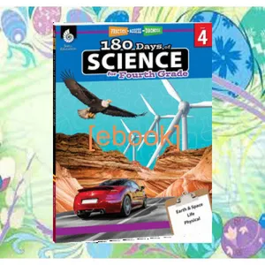 PDF ePub 180 Days of Science Grade 4 - Daily Science Workbook for Classroom and Home  Cool and Fun Interactive Practice  Elementary School Level Activities ... Concepts (180 Days of Practice  Level 4) READ NOW By Lauren Homayoun