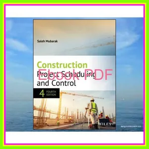 Ebook Construction Project Scheduling and Control Full Online By Saleh Mubarak