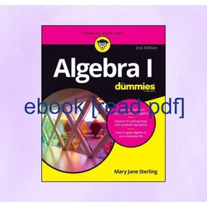 [Ebook] Algebra I for Dummies Read Ebook [PDF] By Mary Jane Sterling