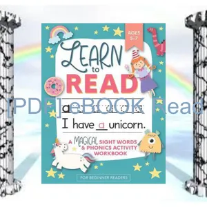 [Download PDF Epub] Learn to Read A Magical Sight Words and Phonics Activity Workbook for Beginning Readers Ages 5-7 Reading Made Easy  Preschool  Kindergarten and 1st Grade Read ebook [PDF] By Modern Kid Press