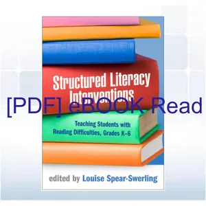 DOWNLOAD [PDF] EPUB Structured Literacy Interventions Teaching Students with Reading Difficulties  Grades K-6 (The Guilford Series on Intensive Instruction) READ PDF EBOOK By Louise Spear-Swerling