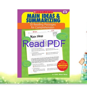 Read PDF 35 Reading Passages for Comprehension Main Ideas &amp; Summarizing 35 Reading Passages for Comprehension EBOOK pdf By Linda Ward Beech