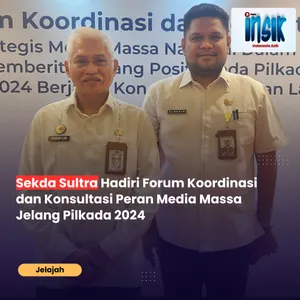 Sekda Sultra Hadiri Forum Koordinasi dan Konsultasi Peran Media Massa Jelang Pilkada 2024