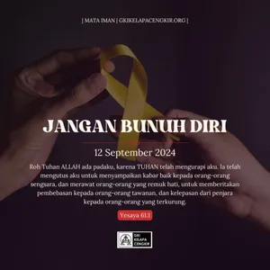 JANGAN BUNUH DIRI