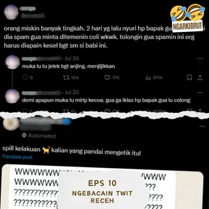 EPS10 - Ngebacain Twit Receh