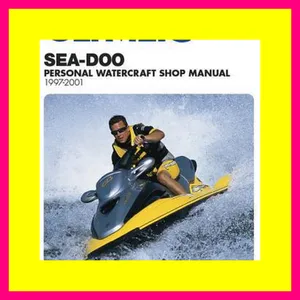 #P.D.F. FREE DOWNLOAD^ Sea-Doo Water Vehicles Shop Manual 1997-2001 (Clymer Personal Watercraft) (RE