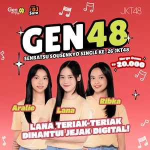 Lana X Aralie X Ribka – Lana Teriak-Teriak Dihantui Jejak Digital! | GEN48