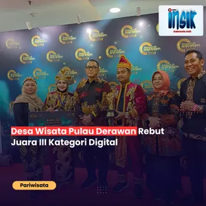 Desa Wisata Pulau Derawan Rebut Juara III Kategori Digital