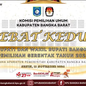 DEBAT KEDUA PASANGAN CALON BUPATI DAN WAKIL BUPATI BANGKA BARAT PEMILIHAN SERENTAK TAHUN 2024