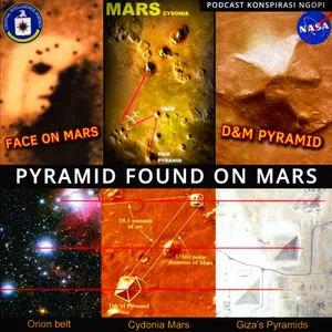 NASA TEMUKAN PIRAMIDA DI MARS! Terkoneksi dengan Orion, Borobudur & Gunung Padang?!