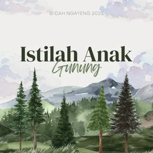 Istilah Anak Gunung