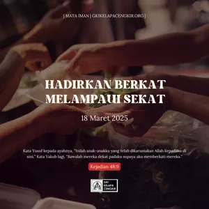 HADIRKAN BERKAT MELAMPAUI SEKAT