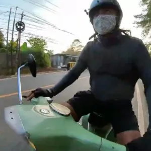 Nubie Pertamax  Naik Vespa Klasik - Saturday Morning Ride Naik Vespa Super 77