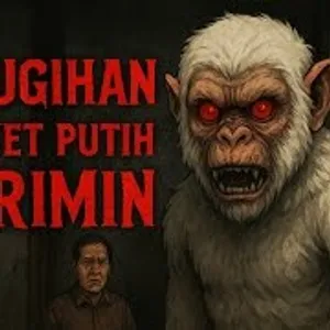 PESUGIHAN MONYET PUTIH SARIMIN #ceritahororviral #horor #hororindonesia #horror #radiohoror