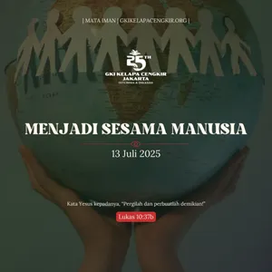 MENJADI SESAMA MANUSIA