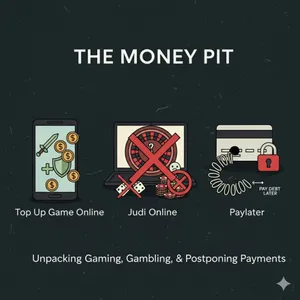 FINANSIAL GEN Z: Top up game, judi online dan paylater