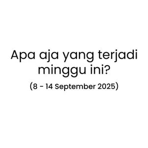 Dari Reshuffle Kabinet, Pencemaran Udang, sampai Demonstrasi di UK. Apa aja yang terjadi minggu ini? (Versi 8-14 September 2025)