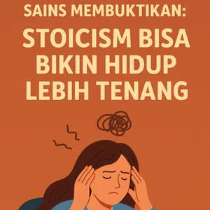 “Stoicism + Sains: Resep Resilien, Tenang, dan Bahagia”